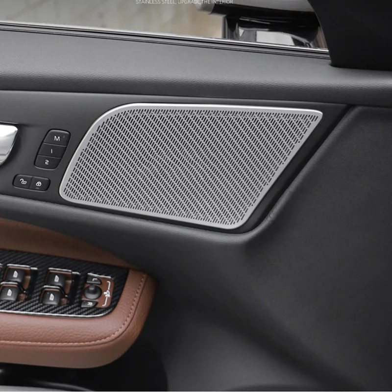 Suitable for volvo s60 v60 2020 speaker cover Sound decoration horn decorative frame car interior accessories
Suitable for volvo s60 v60 2020 speaker cover Sound decoration horn decorative frame car interior accessories