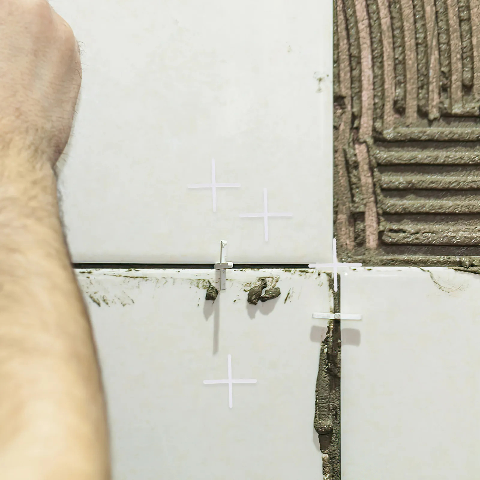 500 шт. пластиковых выравнивателей для плитки, многофункциональный инструмент для точного выравнивания при укладке плитки в домашних условиях, разделители для плитки
500 шт. пластиковых выравнивателей для плитки, многофункциональный инструмент для точного выравнивания при укладке плитки в домашних условиях, разделители для плитки