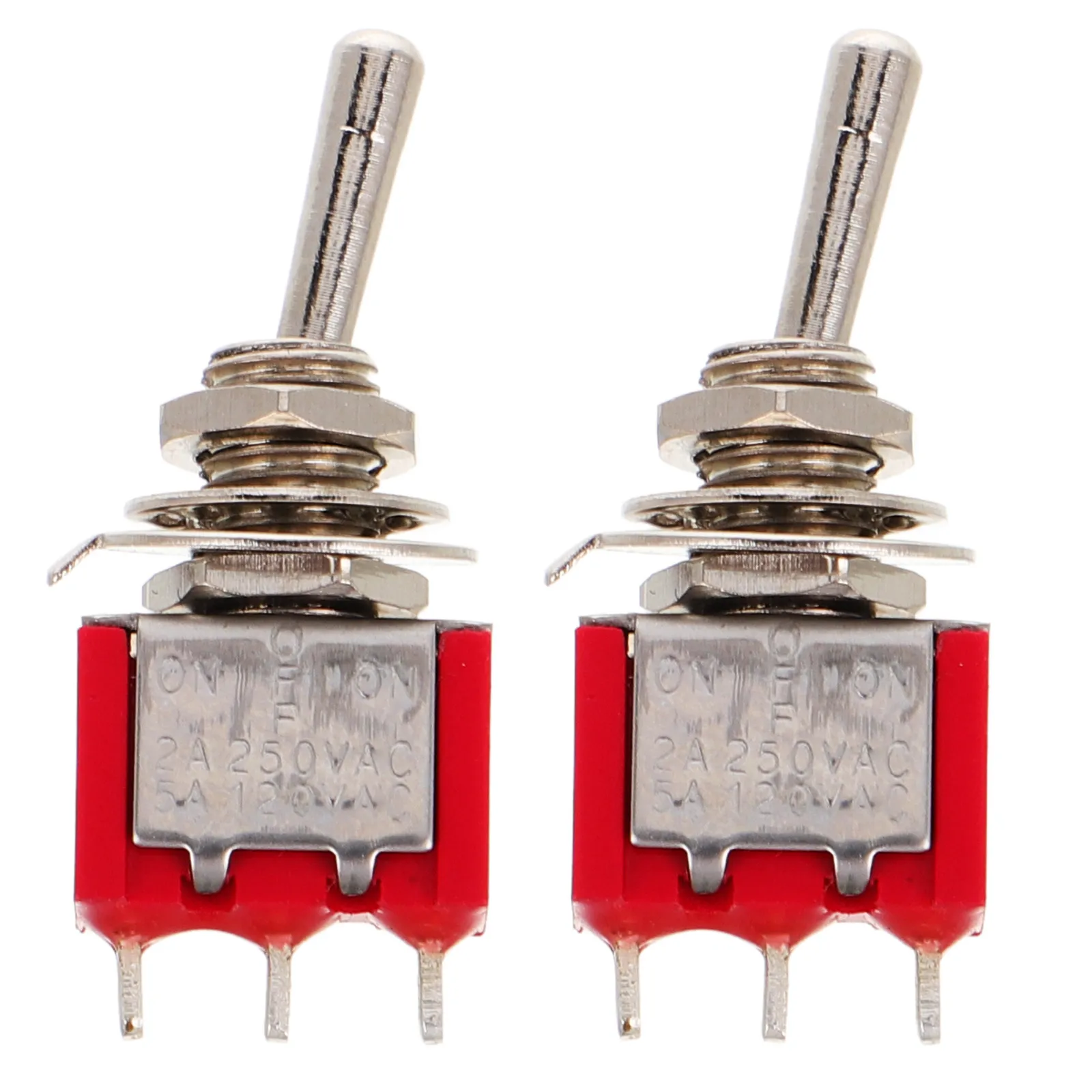 2Pcs Small Toggle Switch 3 Pin 2 Position M6 Mounting Thread Mini Waterproof Durable Copper Terminals Car Dash Accessories
2Pcs Small Toggle Switch 3 Pin 2 Position M6 Mounting Thread Mini Waterproof Durable Copper Terminals Car Dash Accessories