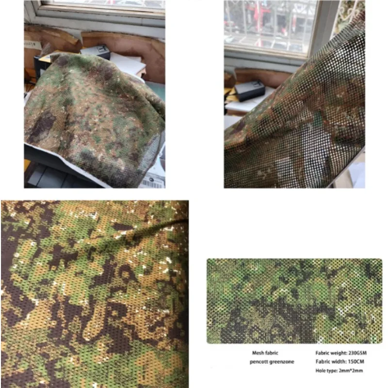 Green Camouflage Fabrics Mesh 230-130GSM Polyester Cloth TMC Hunting Accessories Tactical Gear Telas Sports Sewing Vestidos DIY
Green Camouflage Fabrics Mesh 230-130GSM Polyester Cloth TMC Hunting Accessories Tactical Gear Telas Sports Sewing Vestidos DIY
