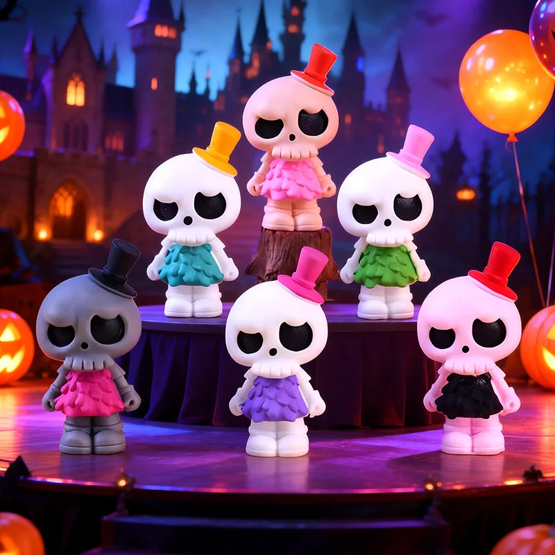 Новая мультяшная юбка со скелетом и травой Mokoco, украшение для рабочего стола из смолы, модные игры, милые гранулы
Новая мультяшная юбка со скелетом и травой Mokoco, украшение для рабочего стола из смолы, модные игры, милые гранулы