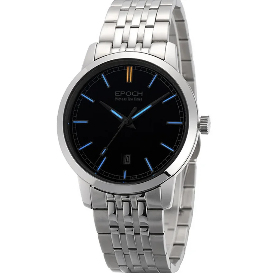 EPOCH Men Automatic Watch 40MM Mechanical Wristwatch Luminous Tubes Dive 10Bar Waterproof Sapphire Mirror Miyota 9015
EPOCH Men Automatic Watch 40MM Mechanical Wristwatch Luminous Tubes Dive 10Bar Waterproof Sapphire Mirror Miyota 9015