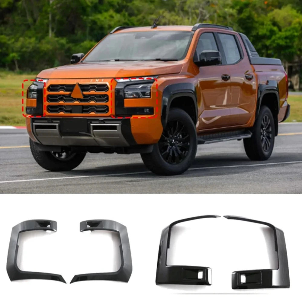 For Mitsubishi Triton L200 2025 2024 Carbon Fiber 3d Headlight Lamp Eyebrow Cover Trim Front Bumper Fog Light Lamp Cover Stikcer
For Mitsubishi Triton L200 2025 2024 Carbon Fiber 3d Headlight Lamp Eyebrow Cover Trim Front Bumper Fog Light Lamp Cover Stikcer