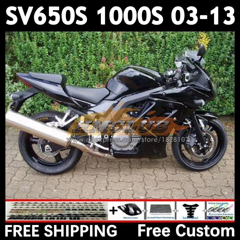 Body For SUZUKI black stock SV650S SV650 1000 03 04 05 06 07 08 22No.33 SV1000S SV 650S 1000S 2009 2010 2011 2012 2013 Fairing
Body For SUZUKI black stock SV650S SV650 1000 03 04 05 06 07 08 22No.33 SV1000S SV 650S 1000S 2009 2010 2011 2012 2013 Fairing