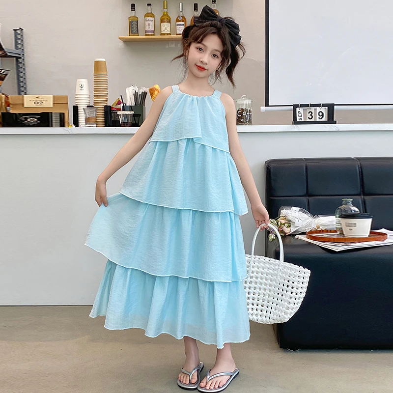 Sleeveless camisole patchwork cake dress summer princess dress 2025 clothing recommendation Lolita dress for girls
Sleeveless camisole patchwork cake dress summer princess dress 2025 clothing recommendation Lolita dress for girls
