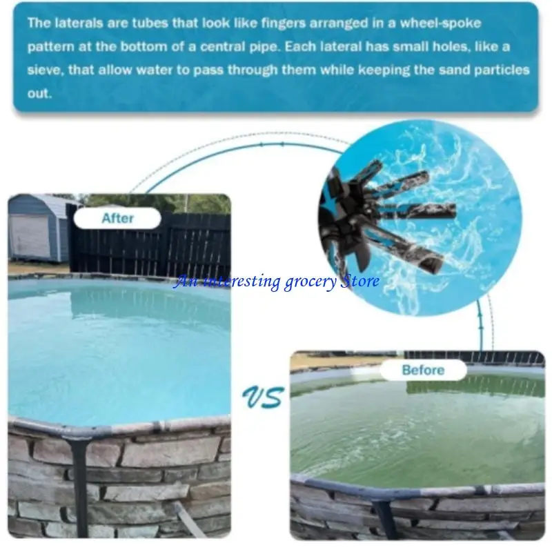 652D Pool Filter Parts Lateral Assembly with Center for S180T S210T Sand Filter
652D Pool Filter Parts Lateral Assembly with Center for S180T S210T Sand Filter