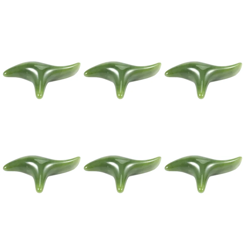 6X Natural Green Beeswax Jade Face Gua Sha Triple-Cornered Massager Board Rod Body Foot Acupoint Massage Stick
6X Natural Green Beeswax Jade Face Gua Sha Triple-Cornered Massager Board Rod Body Foot Acupoint Massage Stick
