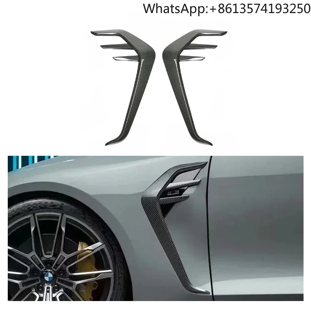 High Quality AC Style Dry Carbon Fiber Side Door Front Fender Vents Trims for BMW M3 M4 G80 G82 Body Kits
High Quality AC Style Dry Carbon Fiber Side Door Front Fender Vents Trims for BMW M3 M4 G80 G82 Body Kits