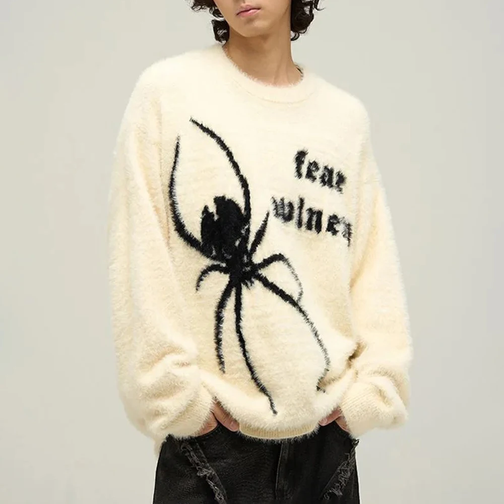 Новый зимний мужской свитер с длинными рукавами и графикой Y2K, американский ретро-модный модный уличный повседневный свободный нишевый мужской топ 2025
Новый зимний мужской свитер с длинными рукавами и графикой Y2K, американский ретро-модный модный уличный повседневный свободный нишевый мужской топ 2025