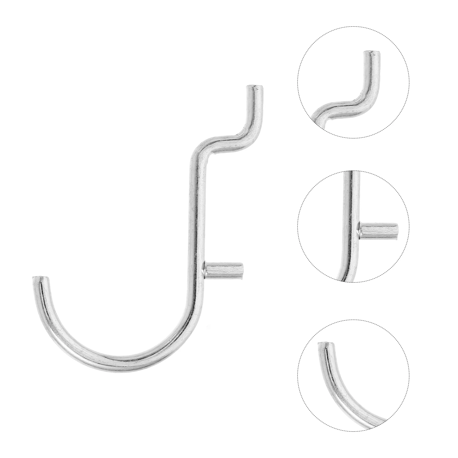 10pcs Heavy Duty Metal Pegboard Stainless Steel Peg Hooks For Garage Workshop Kitchen Bedroom Storage Organizer Tools
10pcs Heavy Duty Metal Pegboard Stainless Steel Peg Hooks For Garage Workshop Kitchen Bedroom Storage Organizer Tools