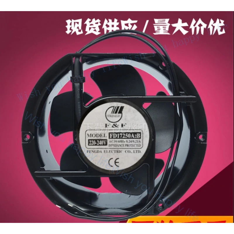 V+ 1PCS FOR FD17250A2B 220V 2-wire cooling fan 17cm 17250
V+ 1PCS FOR FD17250A2B 220V 2-wire cooling fan 17cm 17250