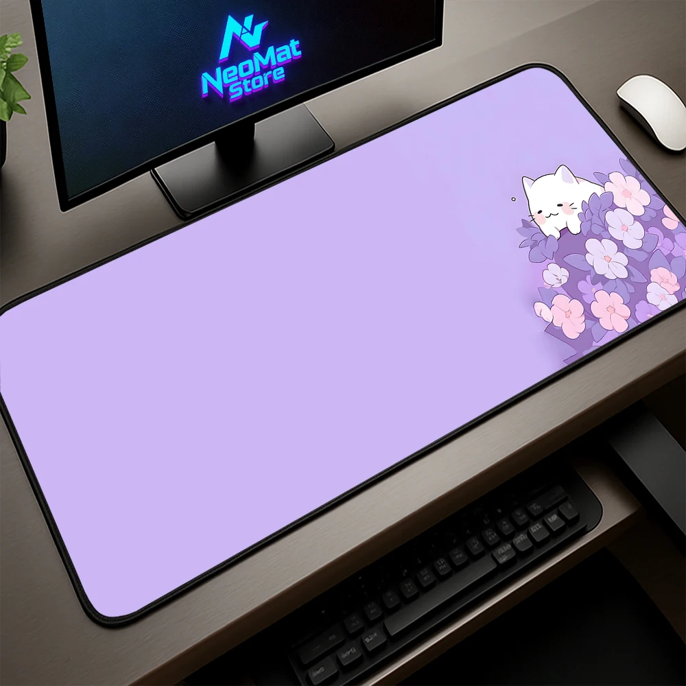 Purple Mousepad Cat Desk Accessories Cute Rug Kawaii Xxl Mouse Pad Keyboard Mat 800x300mm Office Table Mause Ped Custom Carpet
Purple Mousepad Cat Desk Accessories Cute Rug Kawaii Xxl Mouse Pad Keyboard Mat 800x300mm Office Table Mause Ped Custom Carpet