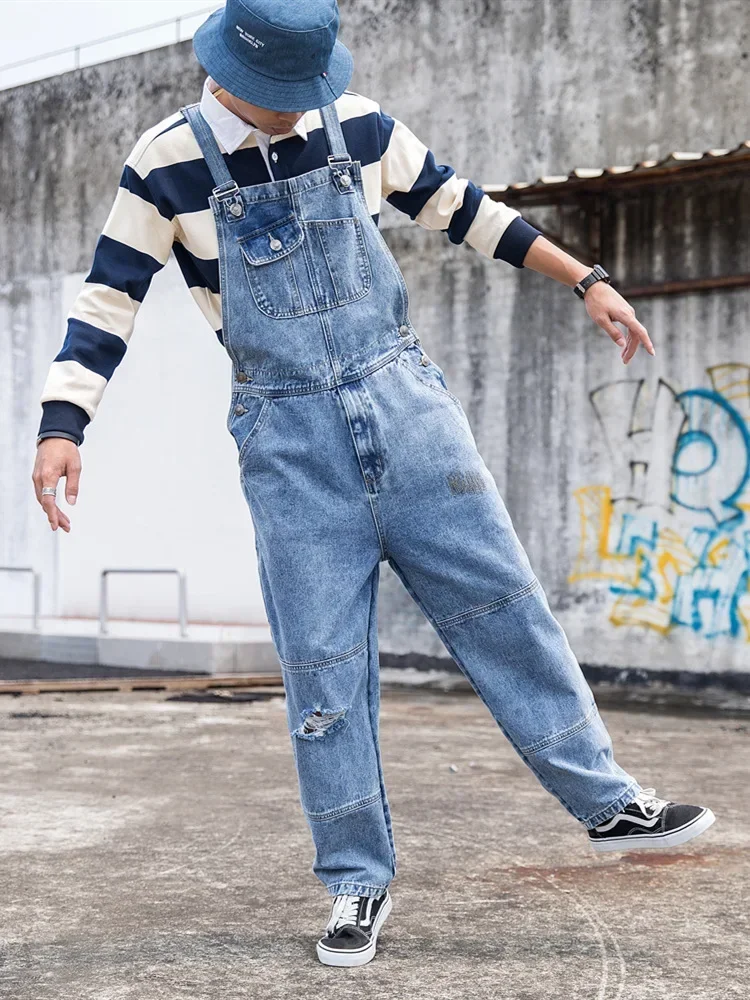 Men Jeans Ankle Length Straight Denim Pants Washed Overalls Ripped Hole Distressed Mid Waist Loose High Street Solid Spliced
Men Jeans Ankle Length Straight Denim Pants Washed Overalls Ripped Hole Distressed Mid Waist Loose High Street Solid Spliced