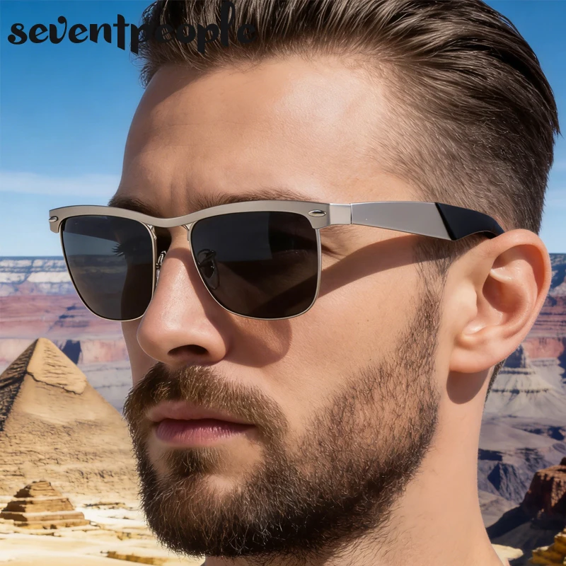 Polarized Square Punk Sunglasses Men 2026 Luxury Brand Vintage Steampunk Metal Outdoor Sun Glasses For Male Retro Driving Shades
Polarized Square Punk Sunglasses Men 2026 Luxury Brand Vintage Steampunk Metal Outdoor Sun Glasses For Male Retro Driving Shades