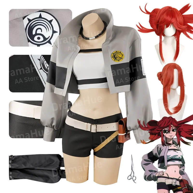Riyo Reaper Anime Cosplay Costumes Gachiakuta Cosplay Tops Shorts Coat Necklace Reaper Riyo Suits Wig Halloween Cos Adult Women
Riyo Reaper Anime Cosplay Costumes Gachiakuta Cosplay Tops Shorts Coat Necklace Reaper Riyo Suits Wig Halloween Cos Adult Women