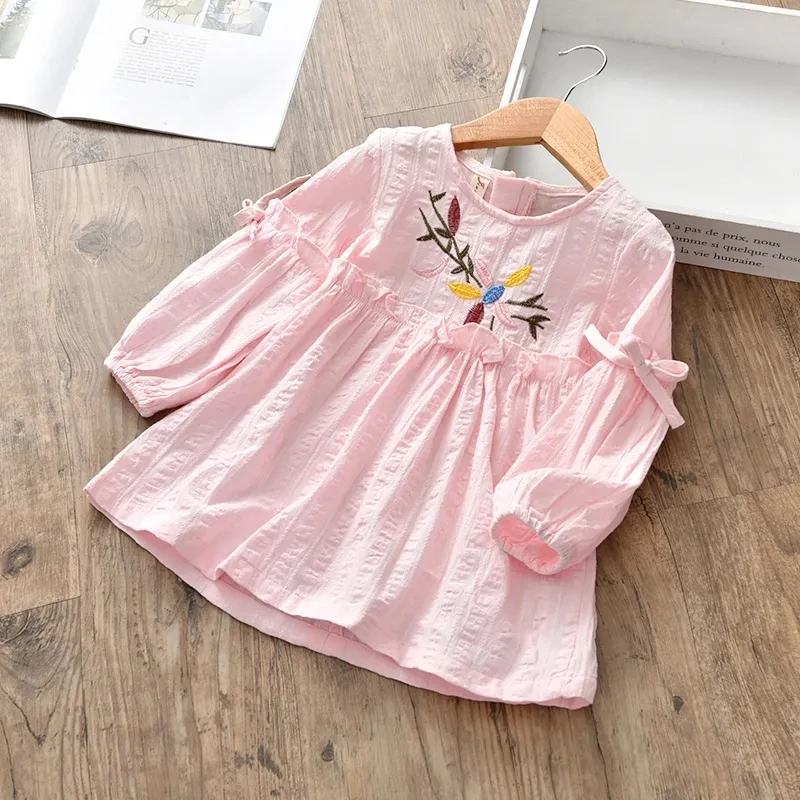 Baby Girls' Dress 2023 New Spring and Autumn Clothing Children's Long Sleeve Embroidery Dress Korean Cotton Princess Dress
Baby Girls' Dress 2023 New Spring and Autumn Clothing Children's Long Sleeve Embroidery Dress Korean Cotton Princess Dress