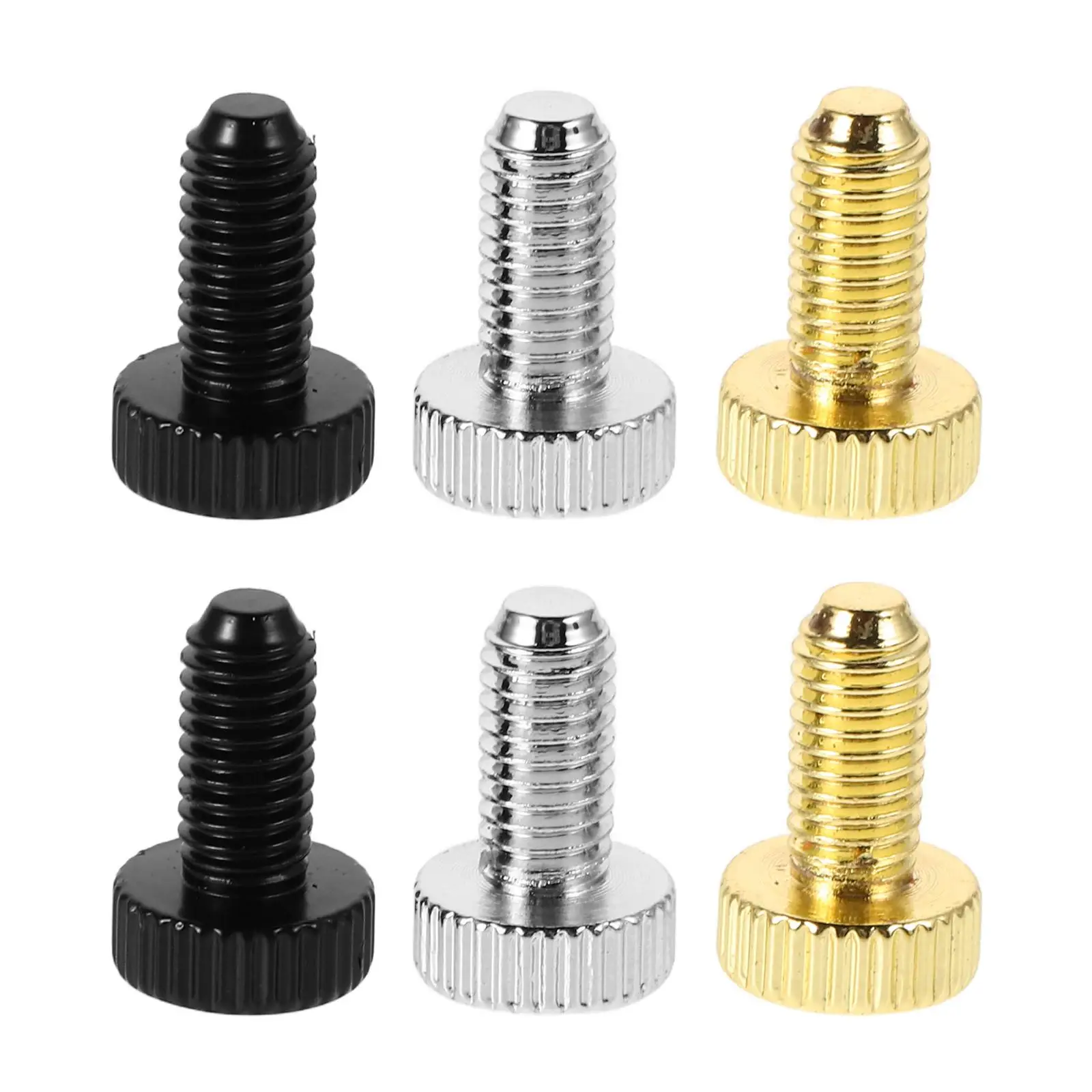 6pcs Electric Guitar Bridge Screws Gold Silver Black 2 Each Stable Installation Sound Quality Acoustic Parts Tailpiece Bridge
6pcs Electric Guitar Bridge Screws Gold Silver Black 2 Each Stable Installation Sound Quality Acoustic Parts Tailpiece Bridge