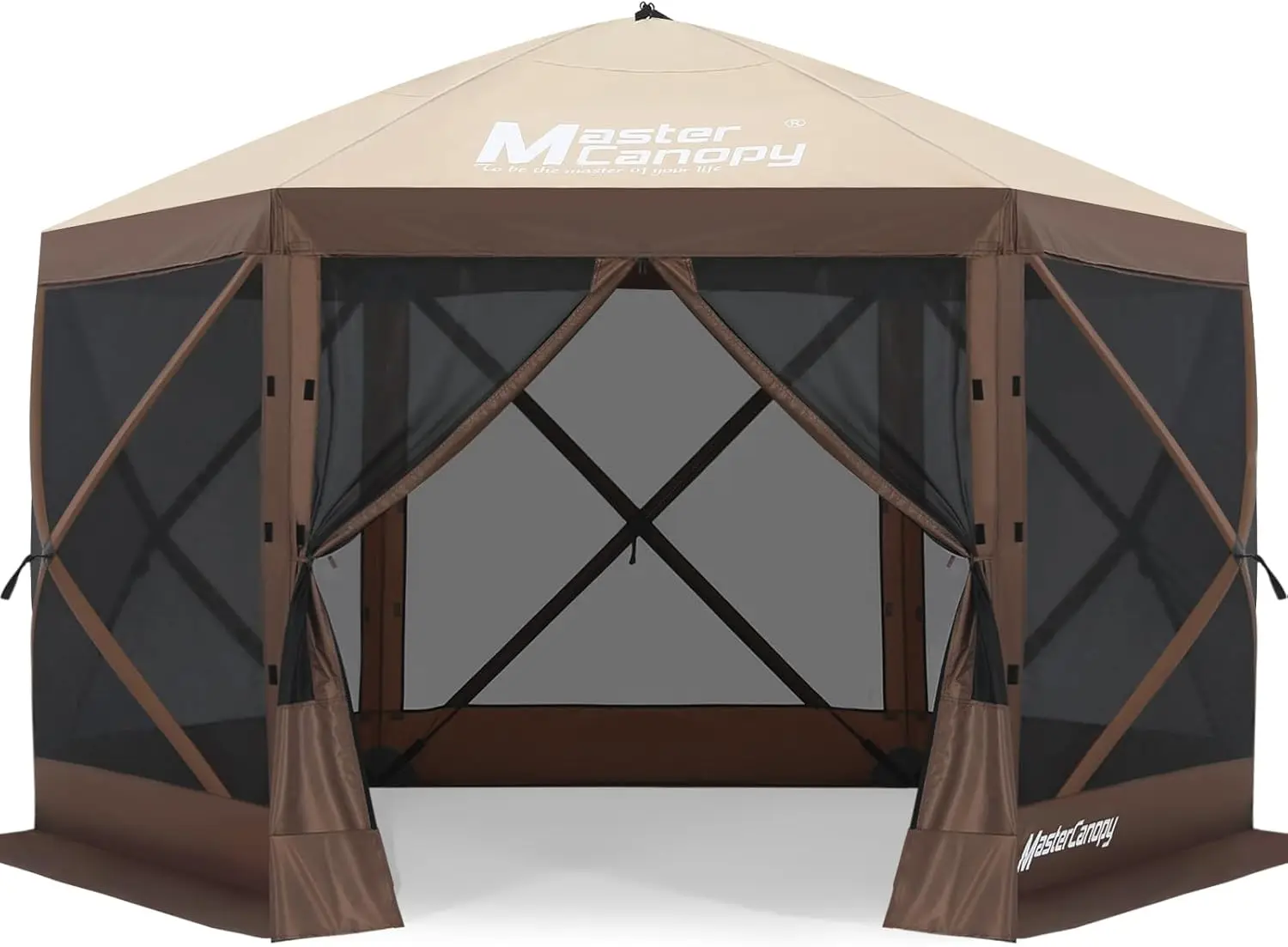 10x10FT Pop Up Gazebo Screen Tent - Instant Screen House with Netting, Quick Set, Outdoor Canopy Shelter with Carry Bag for Camp
10x10FT Pop Up Gazebo Screen Tent - Instant Screen House with Netting, Quick Set, Outdoor Canopy Shelter with Carry Bag for Camp