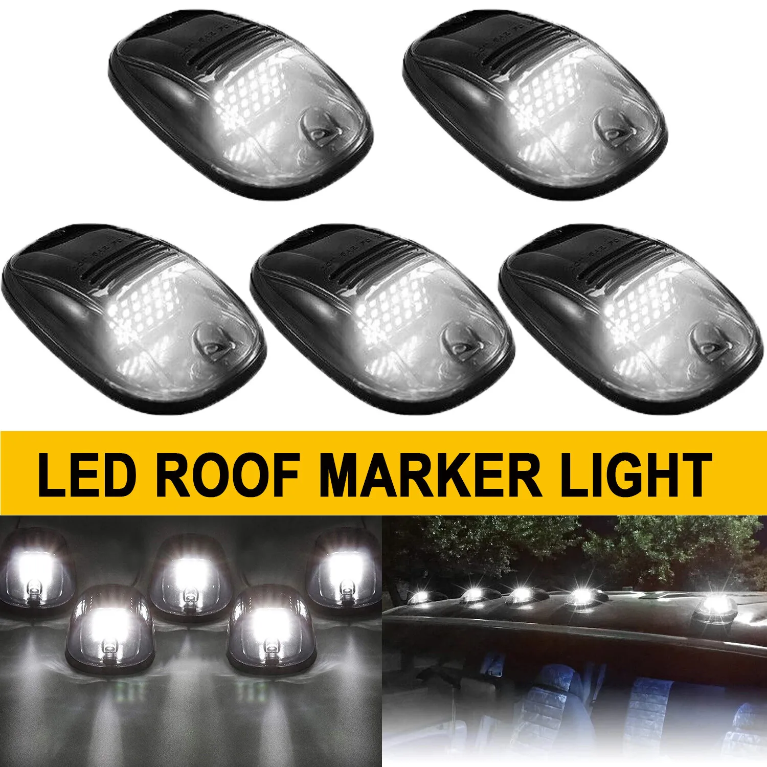 Winetis 5 шт. верхняя часть кабины, габаритные ходовые огни на крыше, янтарно-желтый светодиод для Dodge Ram 1500 2500 3500 грузовиков-пикапов 2003-2016 гг.
Winetis 5 шт. верхняя часть кабины, габаритные ходовые огни на крыше, янтарно-желтый светодиод для Dodge Ram 1500 2500 3500 грузовиков-пикапов 2003-2016 гг.