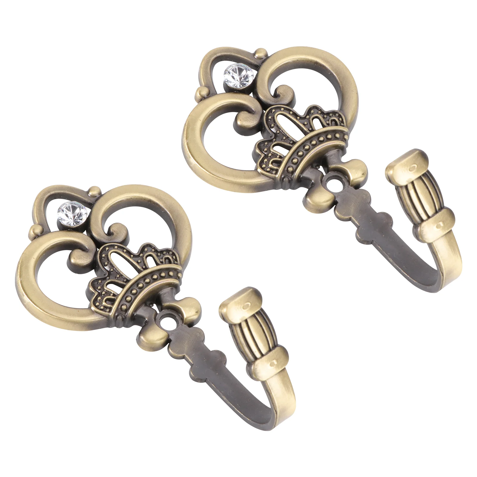 Curtain Hook Wall Mounted European Tieback Hooks Crown Pattern Holder Hanger Home Decor Holdbacks Decoration
Curtain Hook Wall Mounted European Tieback Hooks Crown Pattern Holder Hanger Home Decor Holdbacks Decoration