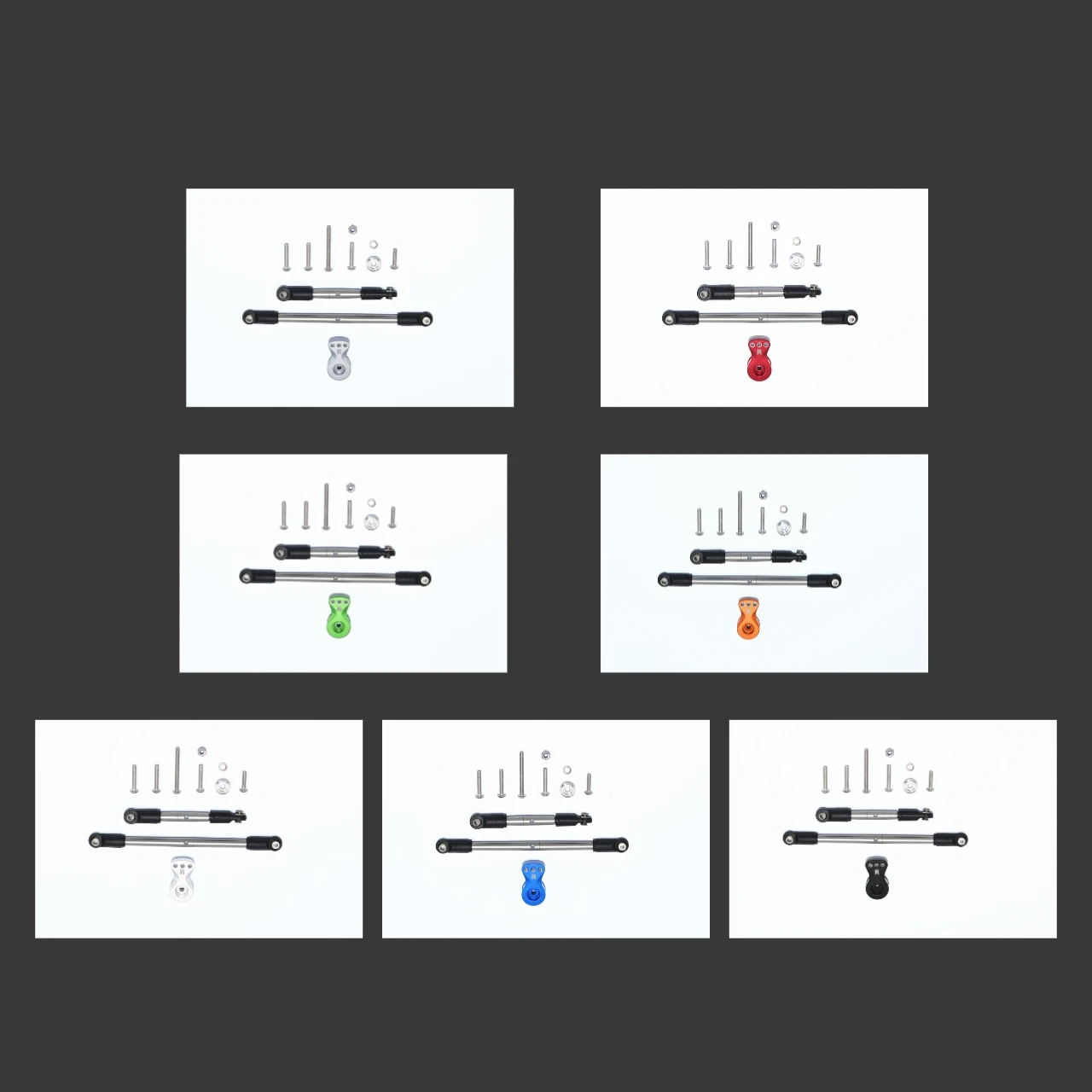 Aluminum Servo Horn With Stainless Steel Adjustable Steering Link For TAMIYA 1/10 Mercedes-Benz G500
Aluminum Servo Horn With Stainless Steel Adjustable Steering Link For TAMIYA 1/10 Mercedes-Benz G500