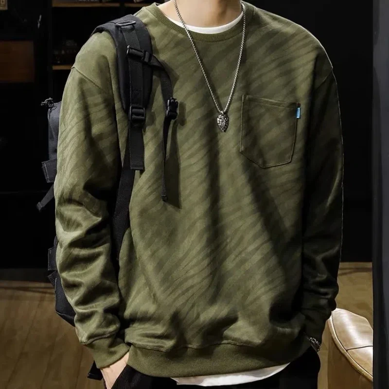 Autumn Winter New Fashion Round Neck Long Sleeve Solid Color Men's Clothing Hoodies American Style Casual Loose Chaopai Y2K Tops
Autumn Winter New Fashion Round Neck Long Sleeve Solid Color Men's Clothing Hoodies American Style Casual Loose Chaopai Y2K Tops