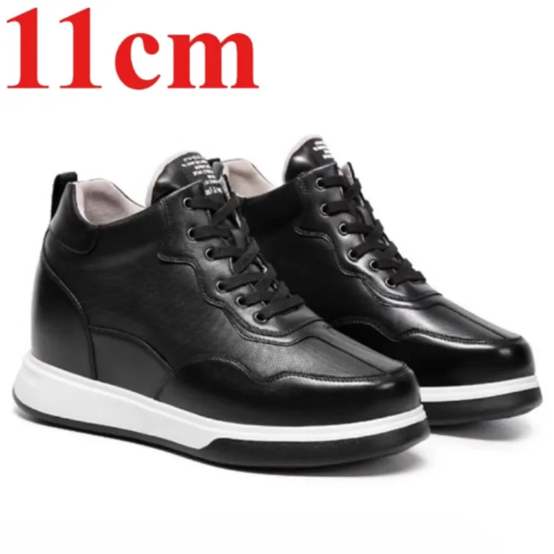 Мужские повседневные спортивные туфли на танкетке 11 см из натуральной кожи, легкие, удобные, с невидимым увеличением роста
Мужские повседневные спортивные туфли на танкетке 11 см из натуральной кожи, легкие, удобные, с невидимым увеличением роста