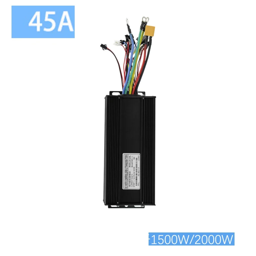36V-52V 45A E-bike Controller Intelligent 3-mode Sine Wave For Brushless Motor 15 MOS 36V 48V 52V E-bike Brushless Controller
36V-52V 45A E-bike Controller Intelligent 3-mode Sine Wave For Brushless Motor 15 MOS 36V 48V 52V E-bike Brushless Controller
