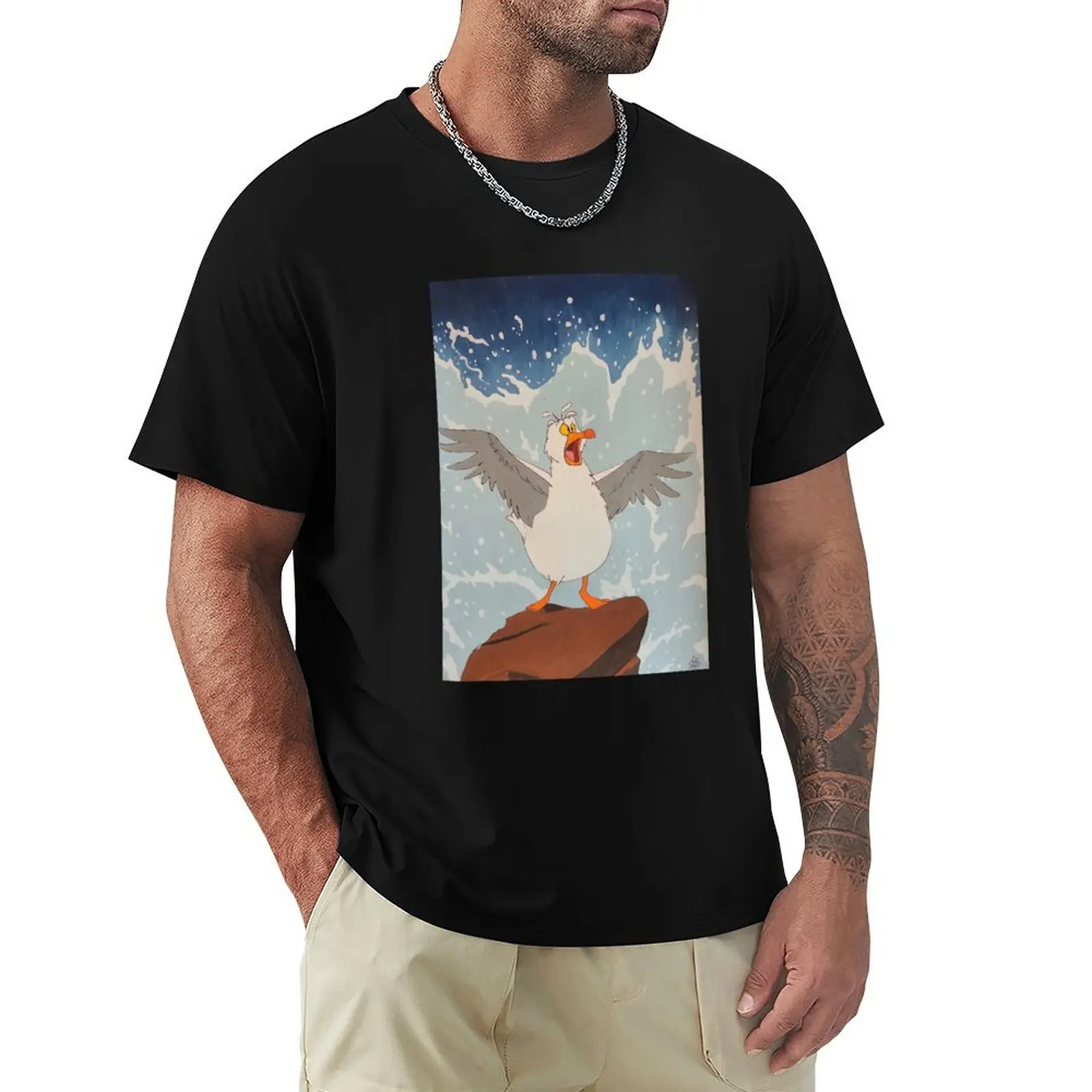 Scuttle on a Rock T-Shirt blue archive anime figures mens big and tall t shirts
Scuttle on a Rock T-Shirt blue archive anime figures mens big and tall t shirts