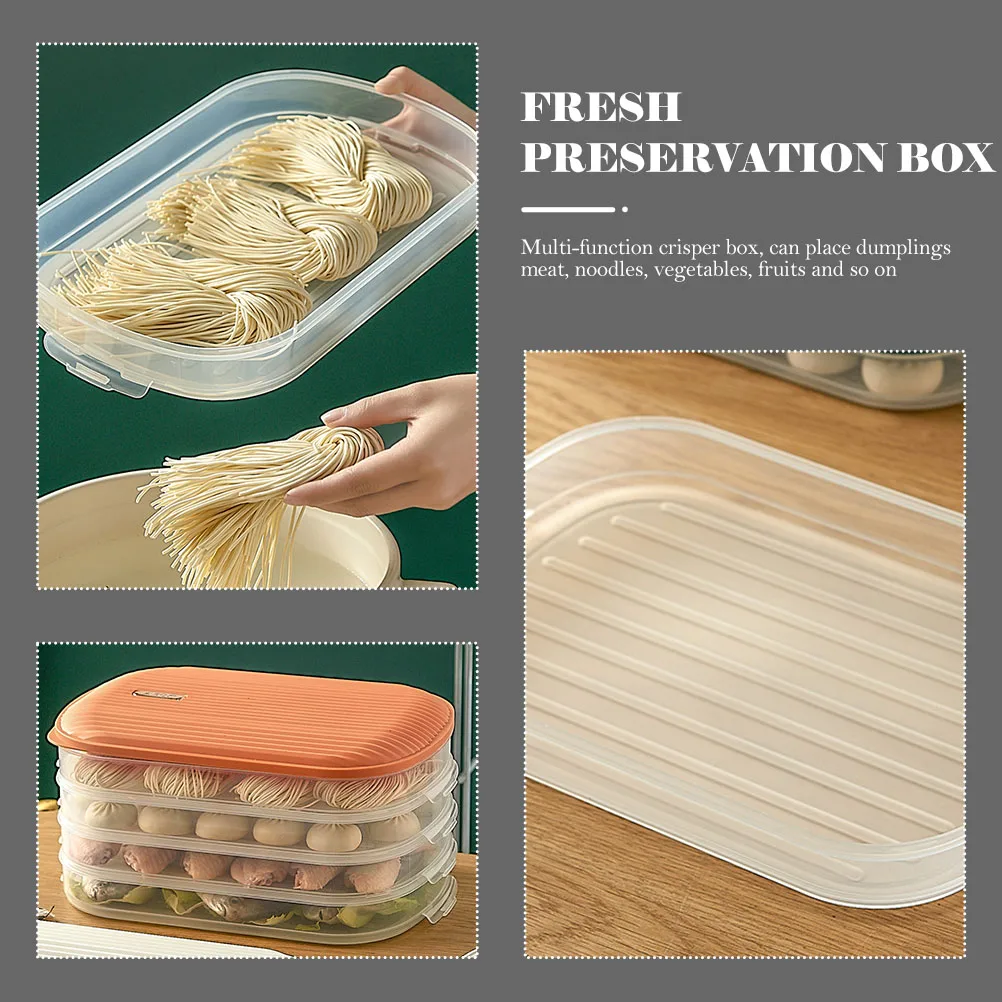 Food Storage Box Fridge Container Refrigerator Fresh Boxes Pp Containers with Lids
Food Storage Box Fridge Container Refrigerator Fresh Boxes Pp Containers with Lids
