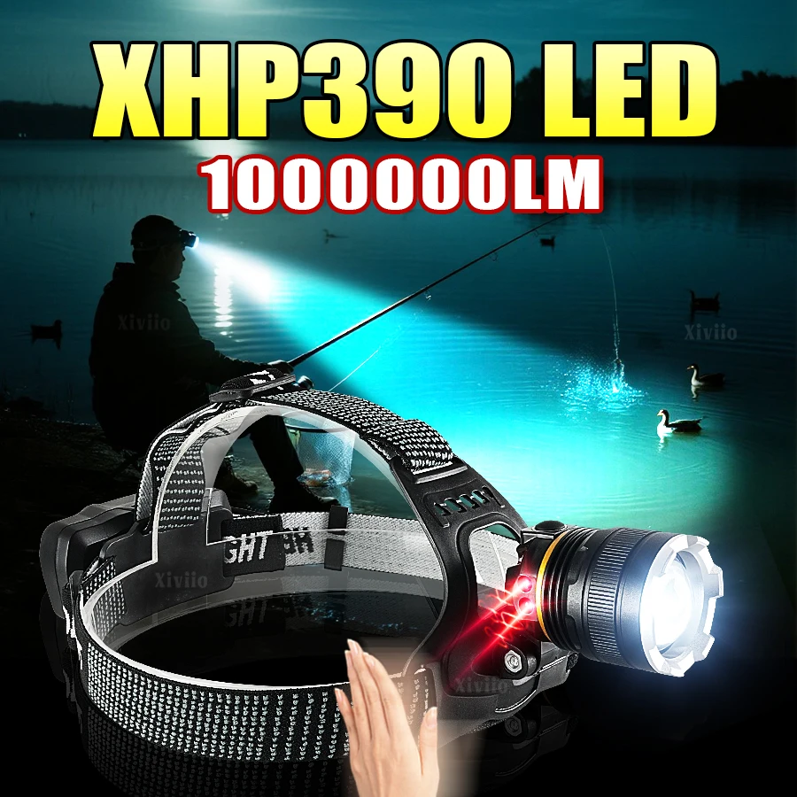 XHP390 Ультра мощные фары с ИК -датчиком Farights Fronts Fary Farty Front Light USB.
XHP390 Ультра мощные фары с ИК -датчиком Farights Fronts Fary Farty Front Light USB.