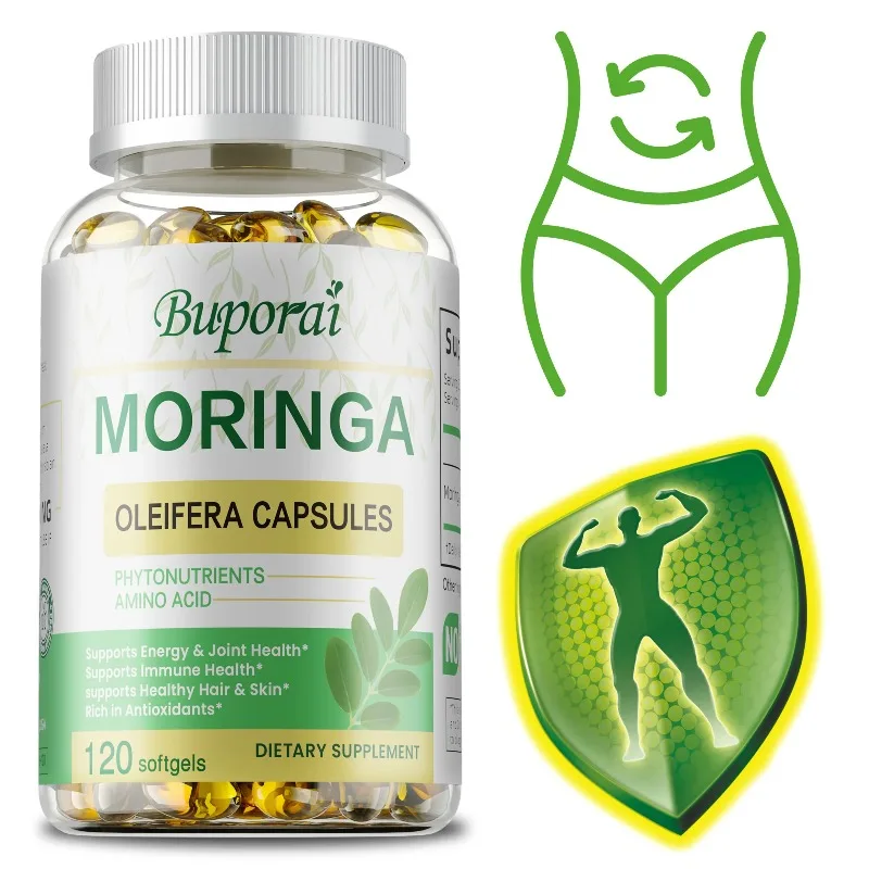 Moringa Capsules - Antioxidant, Metabolism, Promotes Skin, Bone and Gut Health, Immune Health, Improve Concentration
Moringa Capsules - Antioxidant, Metabolism, Promotes Skin, Bone and Gut Health, Immune Health, Improve Concentration