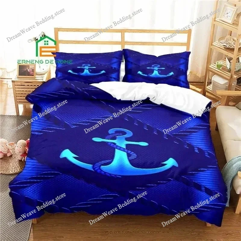 Nautical Anchor Pattern Duvet Cover Set Bedding for Aldult Kids Bed Set Game Quilt Cover Comforter Cover Bedding Set Luxury Gift
Nautical Anchor Pattern Duvet Cover Set Bedding for Aldult Kids Bed Set Game Quilt Cover Comforter Cover Bedding Set Luxury Gift