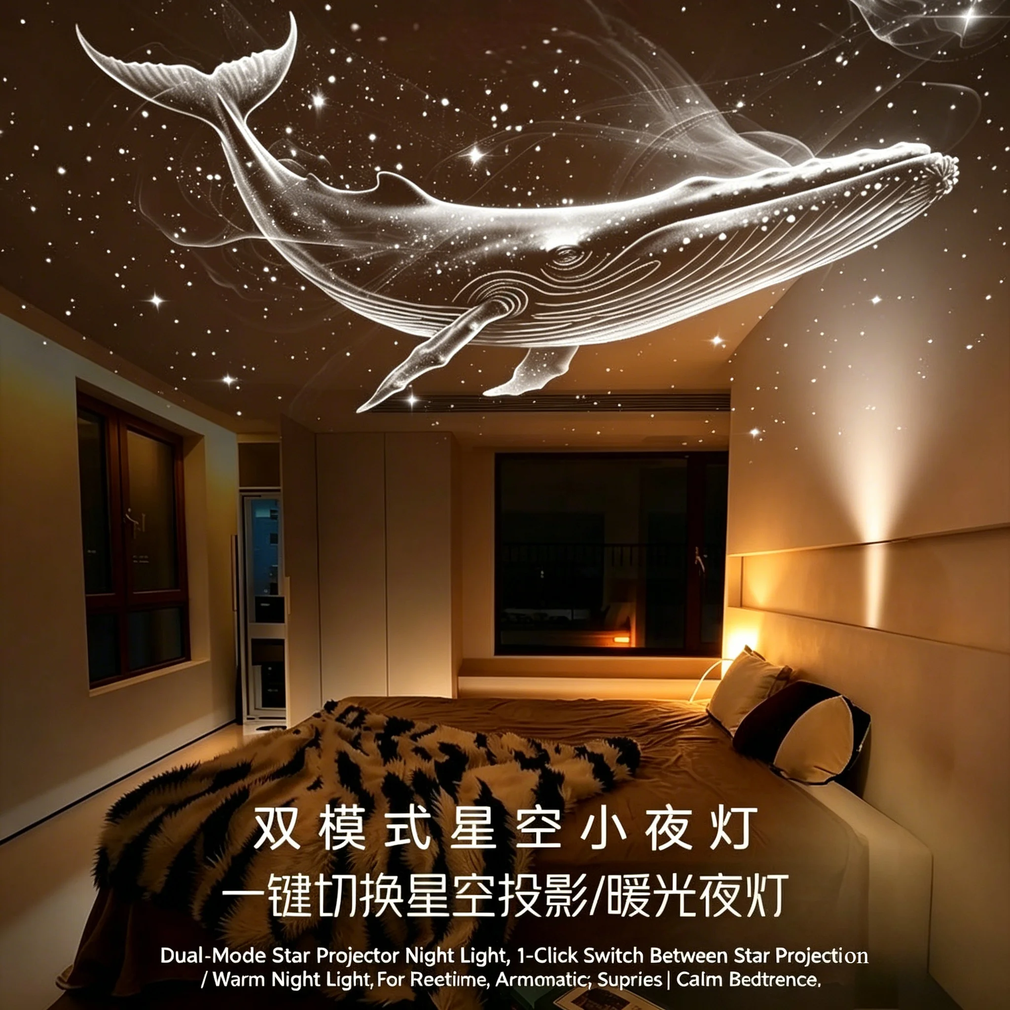 NEW 2-in-1 Mini Galaxy Star Projector Night Light Dual Use HD Romantic Ambient Lamp USB Powered for Car Interior & Bedroom Decor
NEW 2-in-1 Mini Galaxy Star Projector Night Light Dual Use HD Romantic Ambient Lamp USB Powered for Car Interior & Bedroom Decor