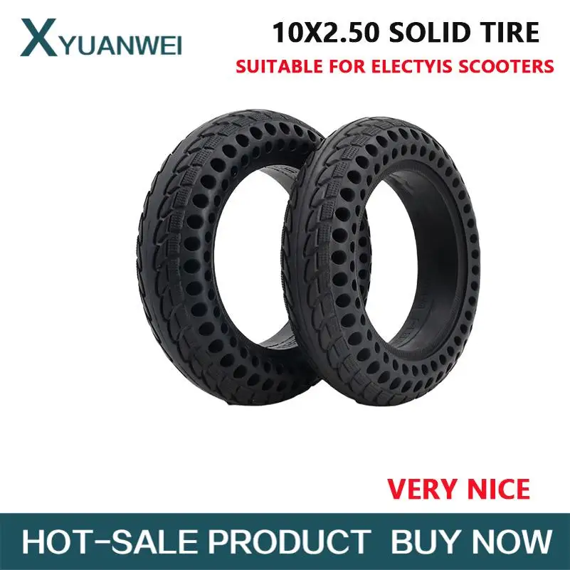 For Electric Scooter 10x2.5 Ding based fetus 10x2.5 Solid non-pneumatic tires for vehicles Good quality scooter solid tire
For Electric Scooter 10x2.5 Ding based fetus 10x2.5 Solid non-pneumatic tires for vehicles Good quality scooter solid tire