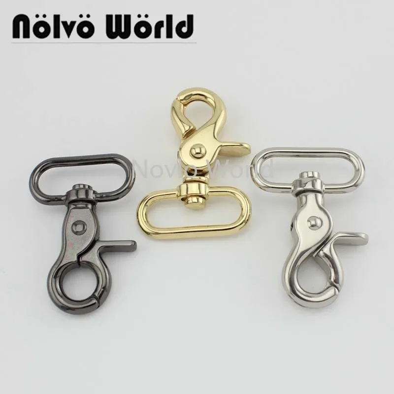 Nolvo World 5-20-100pcs 4 colors 57*31mm 1-1/4" metal strap buckle for bags,horse lobster clasp swivel snap hook
Nolvo World 5-20-100pcs 4 colors 57*31mm 1-1/4" metal strap buckle for bags,horse lobster clasp swivel snap hook