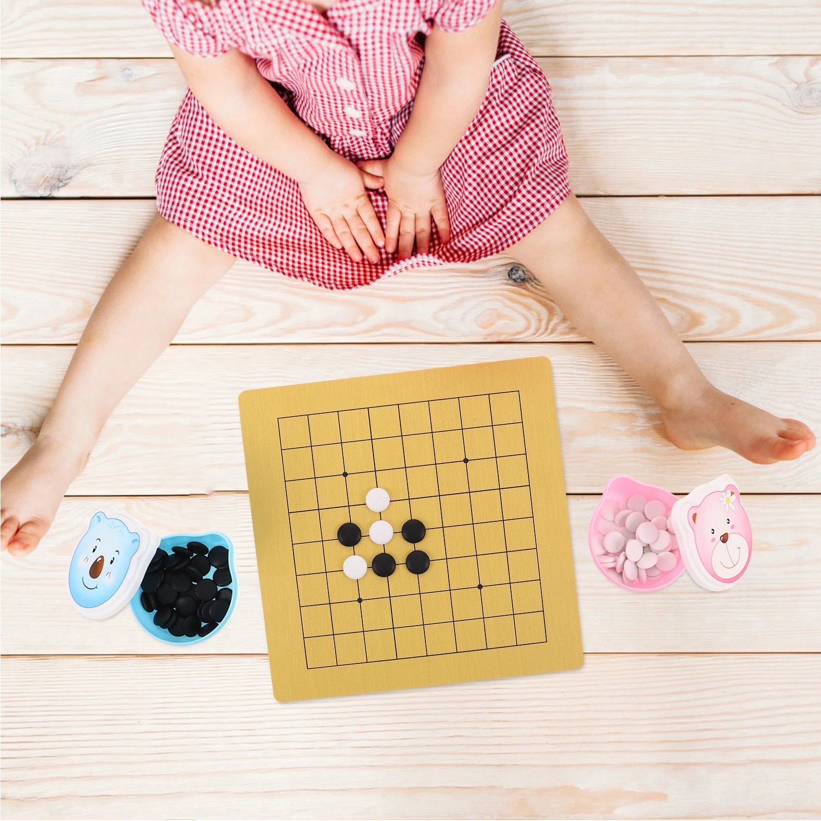 2 set 2 Sets Children'S Go Set For Kids Cartoon Chess Board Portable Travel Weiqi Educational Brain Development Logical Thinking
2 set 2 Sets Children'S Go Set For Kids Cartoon Chess Board Portable Travel Weiqi Educational Brain Development Logical Thinking