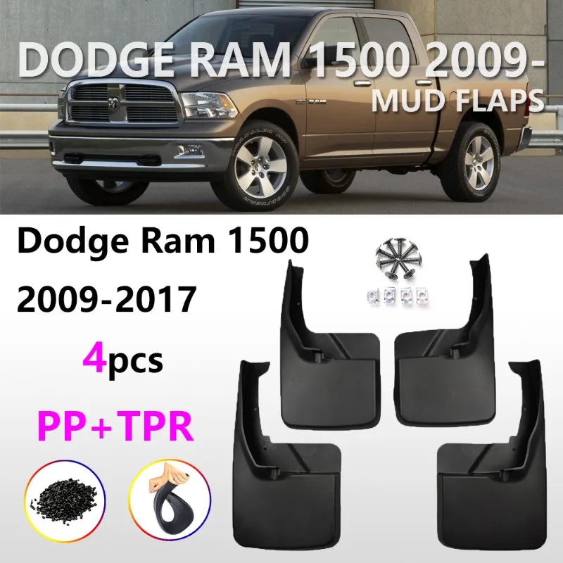 Car Mud Flaps Splash Guards Fender Mudguards for Dodge Ram 1500 Ram 2500 2009-2018
Car Mud Flaps Splash Guards Fender Mudguards for Dodge Ram 1500 Ram 2500 2009-2018