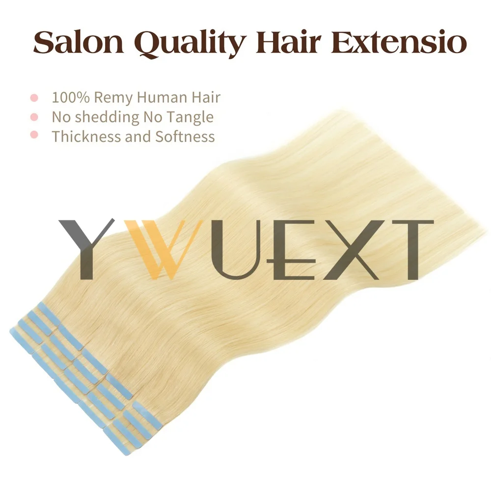 YWUEXT Tape in Human Hair Extensions 12-20 inches Seamless PU Skin Weft Tape Hair Natural Straight 20pcs/pack 30G Tape Glue
YWUEXT Tape in Human Hair Extensions 12-20 inches Seamless PU Skin Weft Tape Hair Natural Straight 20pcs/pack 30G Tape Glue