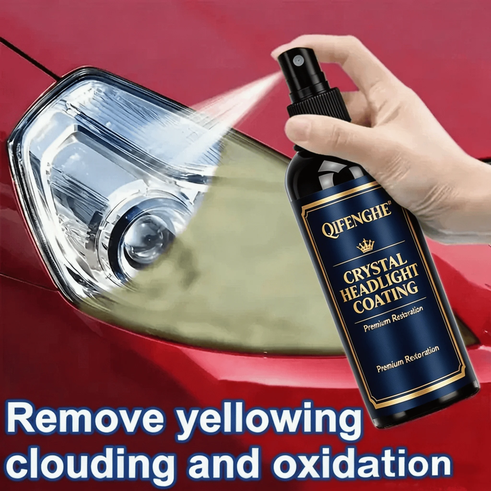 Headlight Restorer Yellowing Haze Oxidation Remover Auto Lens Cleaner Repair Tool No Sanding No Polishing Quick Brightening Anti
Headlight Restorer Yellowing Haze Oxidation Remover Auto Lens Cleaner Repair Tool No Sanding No Polishing Quick Brightening Anti