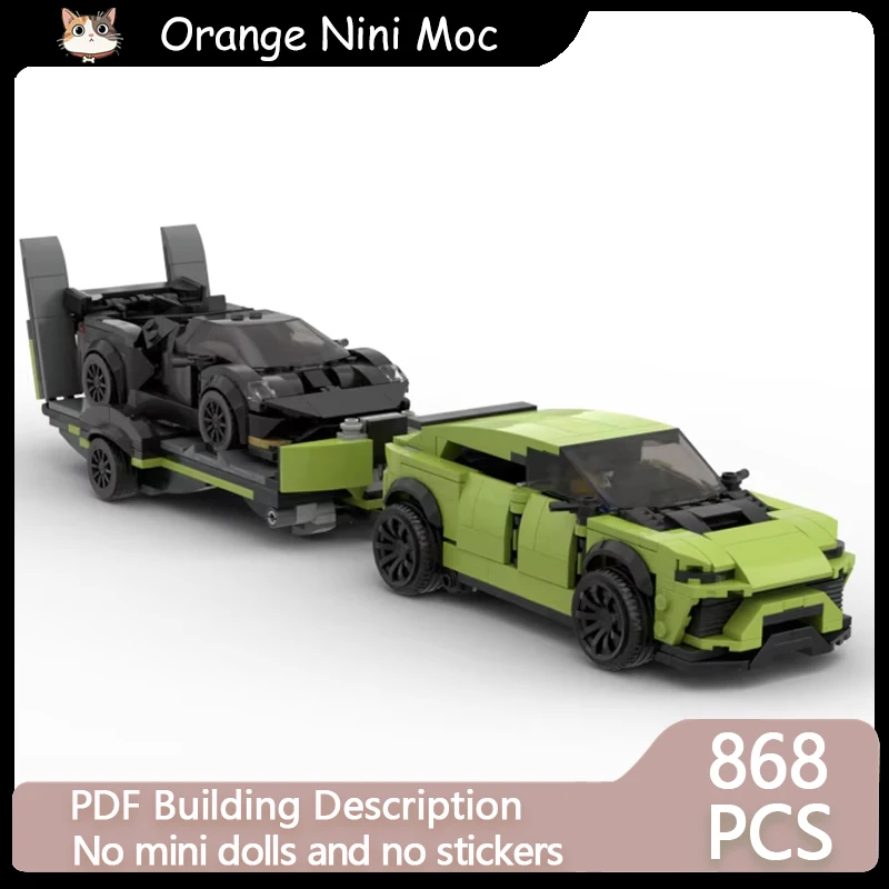 City Car Speed Championer Model MOC Building Brick Sportscar Trailer Modular Technology Gift Holiday Assemble Children Toys Suit
City Car Speed Championer Model MOC Building Brick Sportscar Trailer Modular Technology Gift Holiday Assemble Children Toys Suit