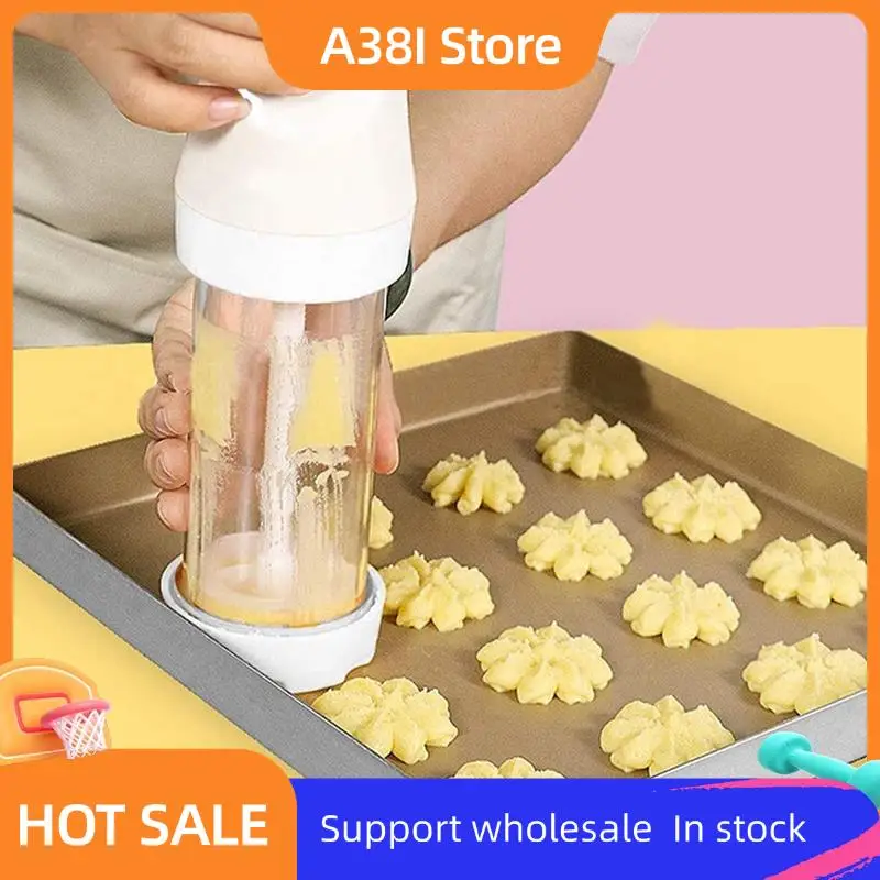 A38I Electric Cookie Press Churros Maker With 12 Discs And 4 Icing Tips For Cake DIY Tools Baking Accessories Set
A38I Electric Cookie Press Churros Maker With 12 Discs And 4 Icing Tips For Cake DIY Tools Baking Accessories Set