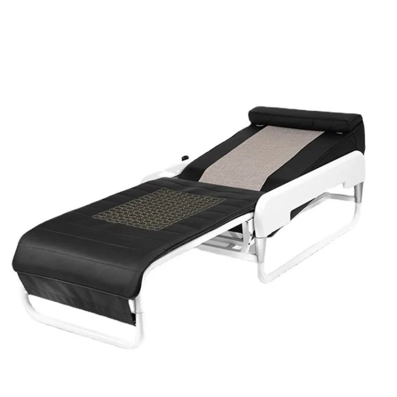 Electric multifunctional warm compress massage jade bed, full body massage 3D foldable bed
Electric multifunctional warm compress massage jade bed, full body massage 3D foldable bed