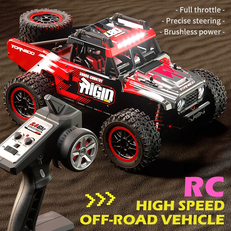 RC Car High Speed 4WD 2.4G Brushless Remote Control Car Truck Off-road Electric Climbing LED Headlight RC Hobby Car JJRC C8805
RC Car High Speed 4WD 2.4G Brushless Remote Control Car Truck Off-road Electric Climbing LED Headlight RC Hobby Car JJRC C8805