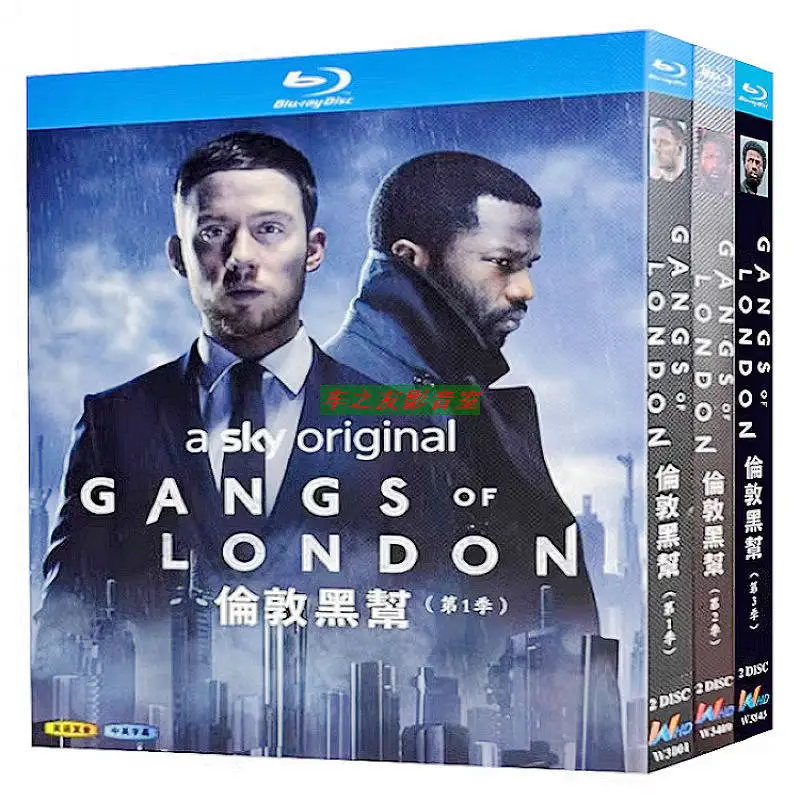 Blu-ray Disc Set for London Gangster Seasons 1-3 6-DVD Box Collection with English Chinese and Traditional Chinese Subtitles
Blu-ray Disc Set for London Gangster Seasons 1-3 6-DVD Box Collection with English Chinese and Traditional Chinese Subtitles
