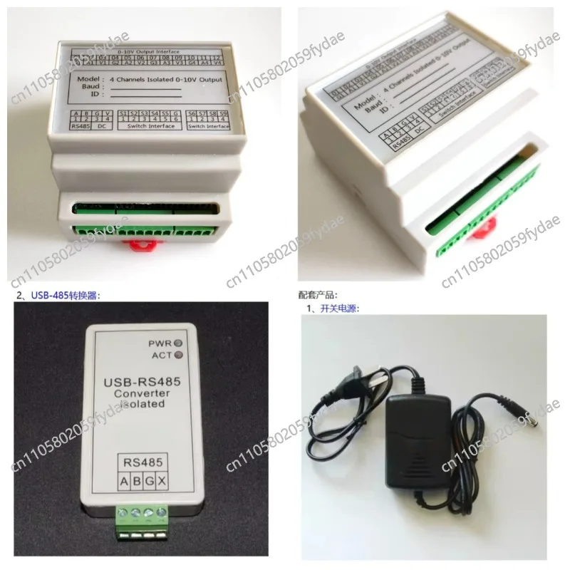 RS485 4-Channel PWM Module - Constant Voltage LED Dimmer for Smart Home Lamp Control
RS485 4-Channel PWM Module - Constant Voltage LED Dimmer for Smart Home Lamp Control