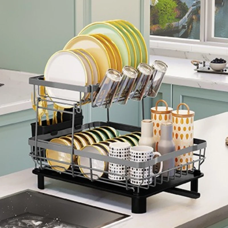 Stable Kitchen Shelf Storage Artifact Multifunctional Dish Rack Drain Rack Dish Storage Dish Rack
Stable Kitchen Shelf Storage Artifact Multifunctional Dish Rack Drain Rack Dish Storage Dish Rack
