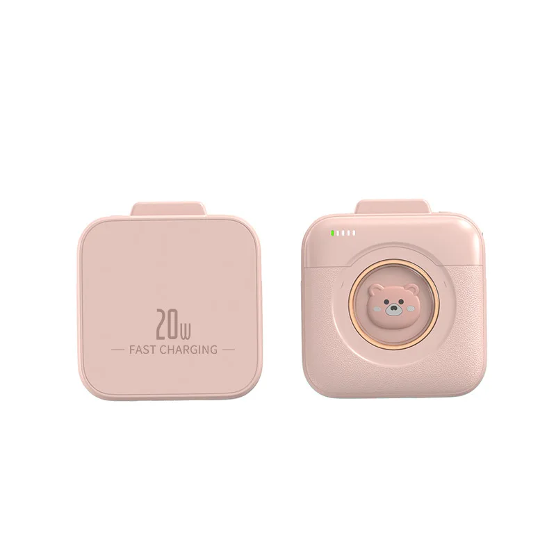20000mAh Mini Power Bank Cute Pet PD20W Fast Charging for iphone Samsung Powerbank with Cable Portable Charger External Battery
20000mAh Mini Power Bank Cute Pet PD20W Fast Charging for iphone Samsung Powerbank with Cable Portable Charger External Battery