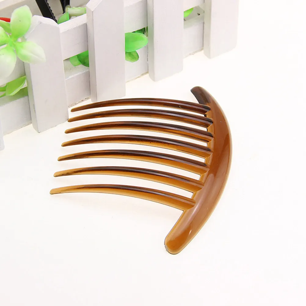 20Pcs Hairpin Comb Moon Shaped Seven-Tooth Hair Clip Comb Assorted Black Brown Hairstyle Accessories for Wedding Party Prom
20Pcs Hairpin Comb Moon Shaped Seven-Tooth Hair Clip Comb Assorted Black Brown Hairstyle Accessories for Wedding Party Prom