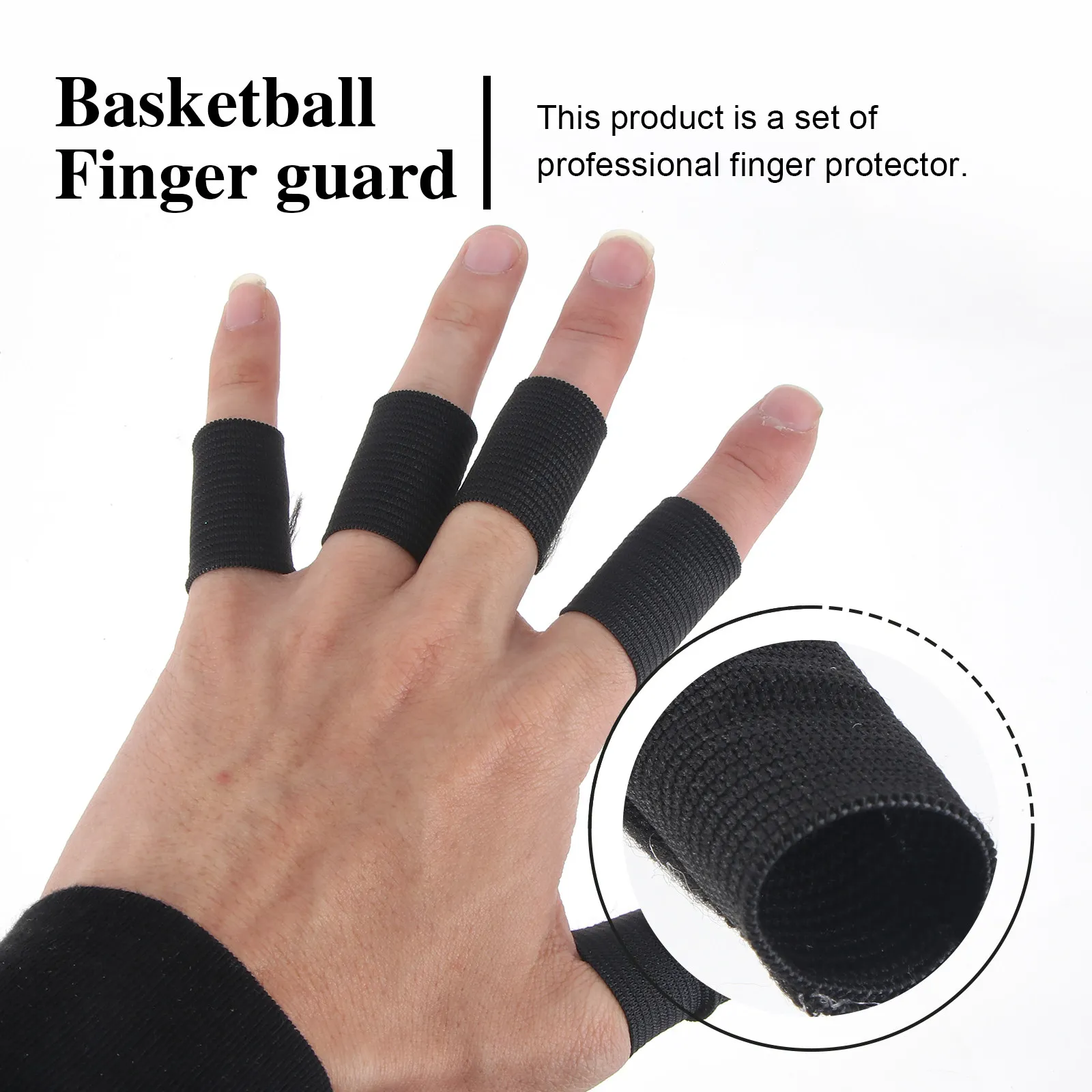 10Pcs Nylon Finger Stalls Professional Elastic Finger Protective Covers Breathable Sport Guard for Basketball Volleyball Joint
10Pcs Nylon Finger Stalls Professional Elastic Finger Protective Covers Breathable Sport Guard for Basketball Volleyball Joint